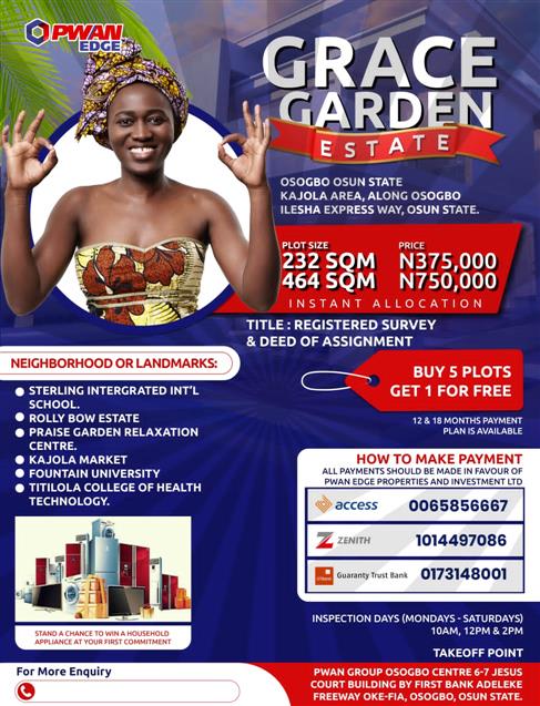 Registered survey and deed of assignment