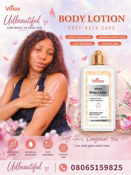 Vmax Body Lotion
