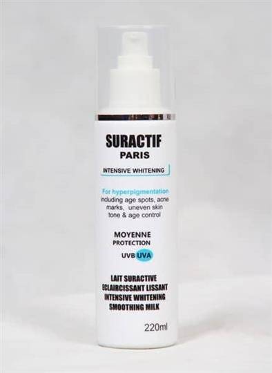 Suractif intensive whitening body milk
