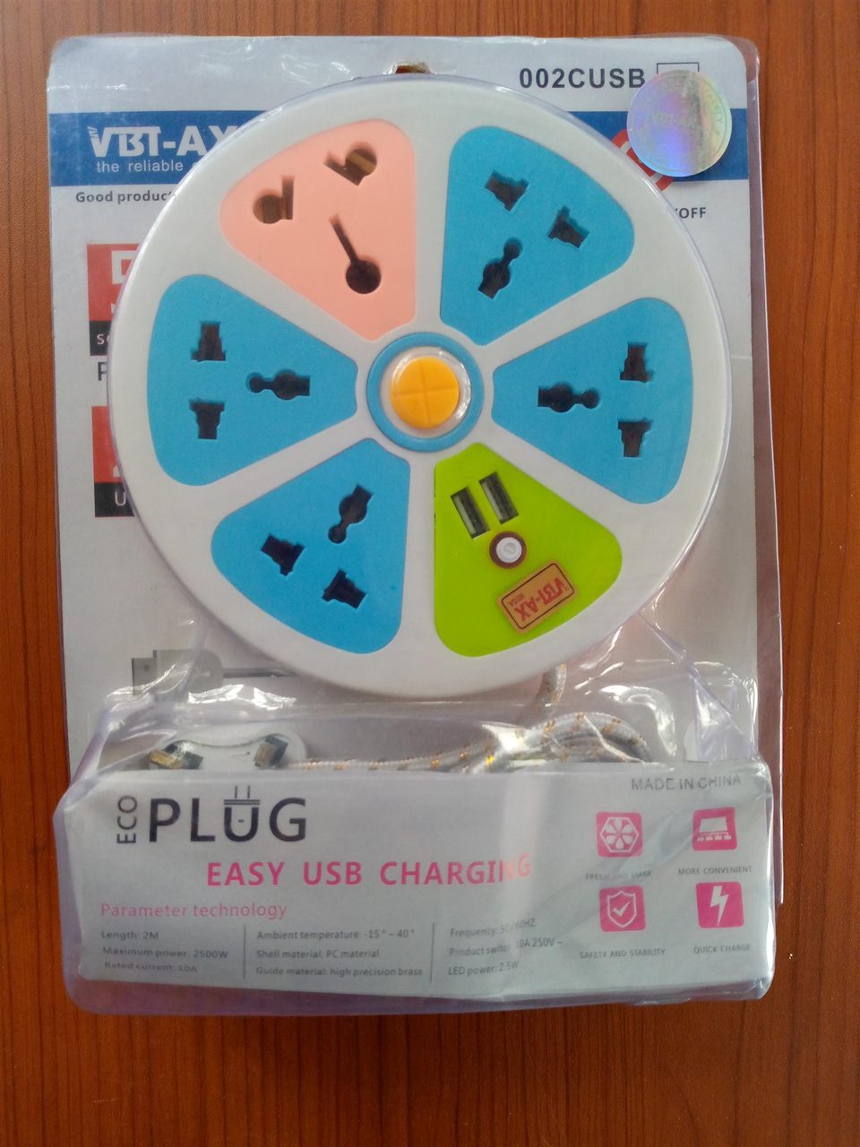 Easy USB charging