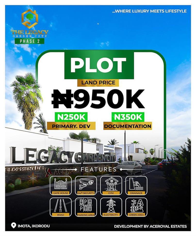 AFFORDABLE ESTATE LAND IN IMOTA, IKORODU