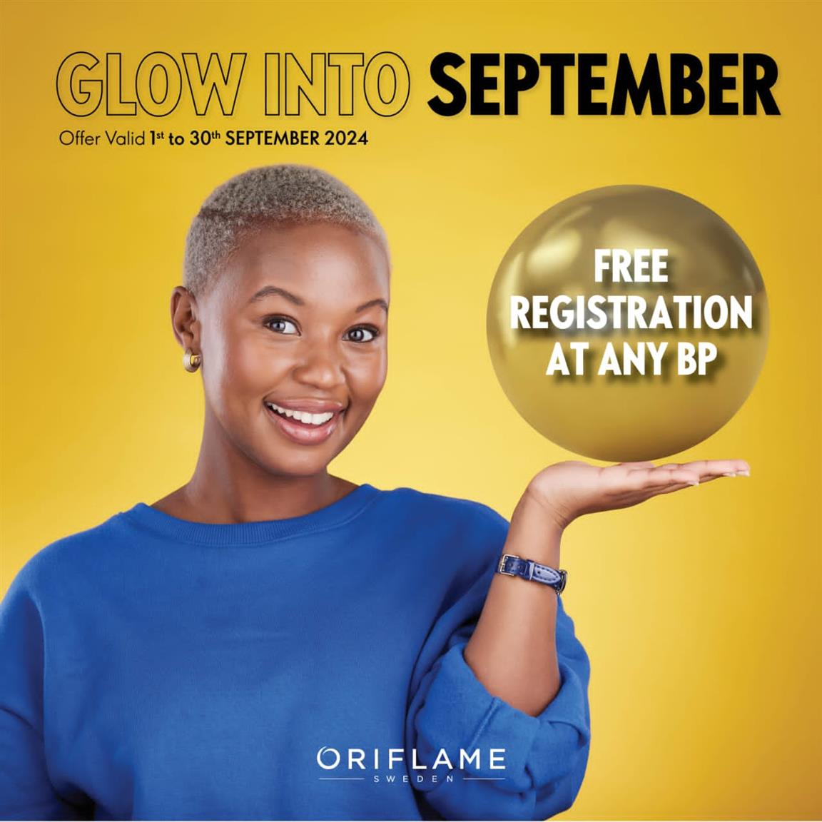 *JOIN ORIFLAME FOR FREE!*