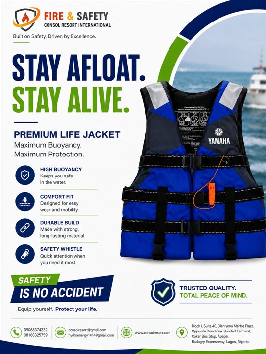 Yamaha life jacket
