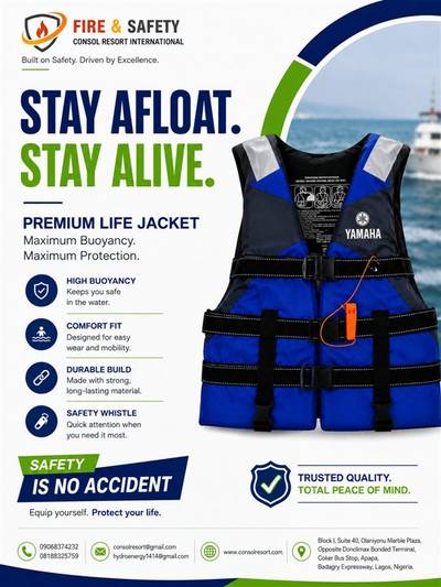Yamaha life jacket