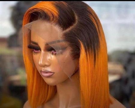 Human hair weavon wig