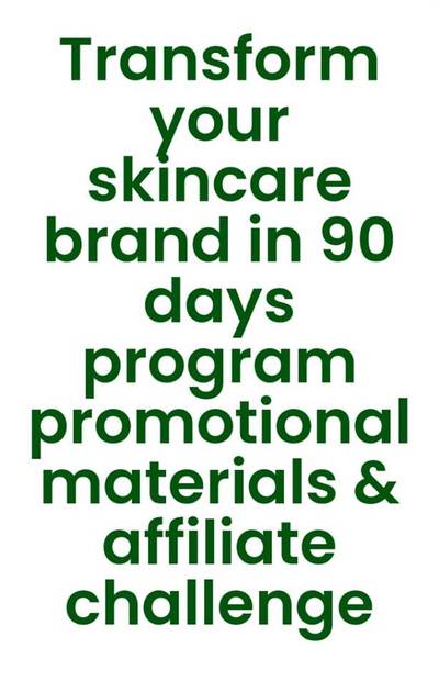 Transform Your Skincare Brand