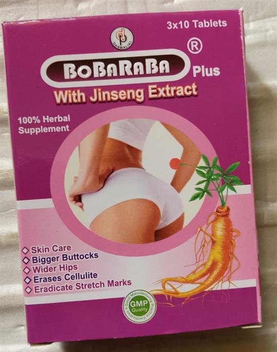 Bobaraba Plus Tablet with Ginseng Butt