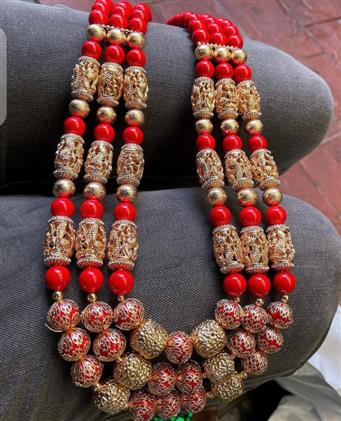 Beautiful beaded necklace