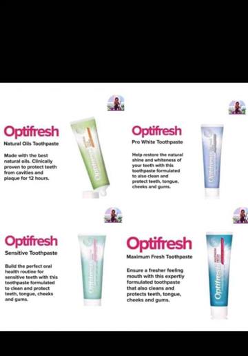 Optifresh Toothpaste By Oriflame