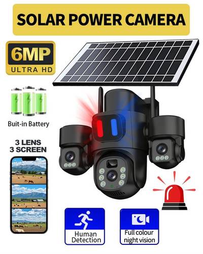 Solar CCTV cameras