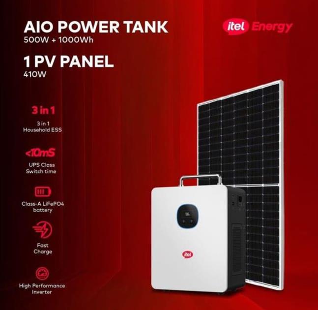 Solar power Tank