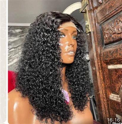 Pixel curls human hair blend