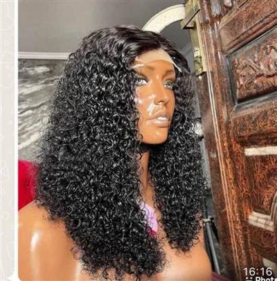 Pixel curls human hair blend