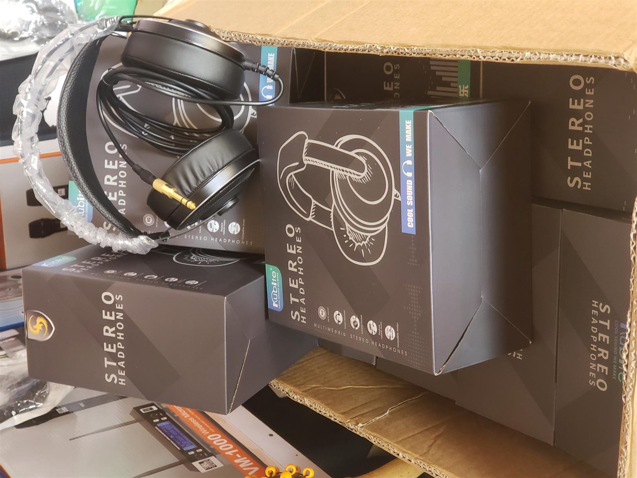 QUALITY kubite Stereo headphones