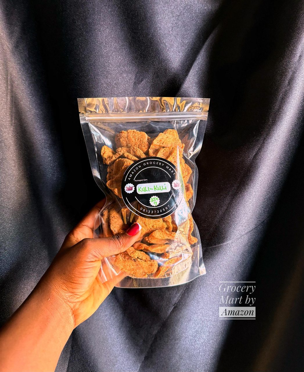 Snack: Crunchy and spicy kuli-kuli