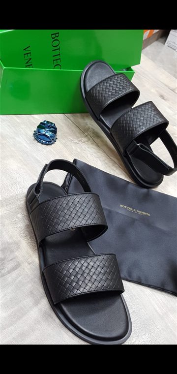men Quality black sandal