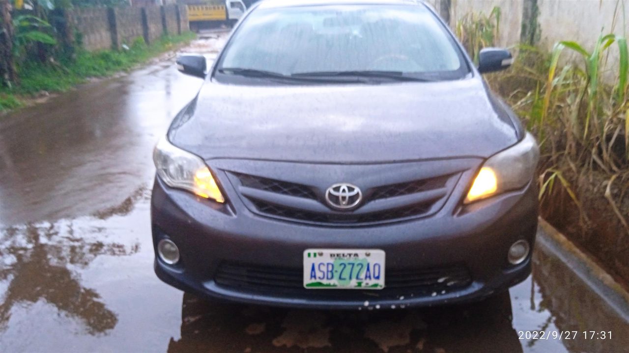 First Grade Toyota Corolla 2010 Model