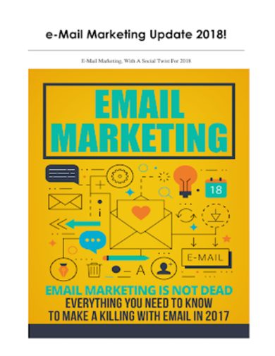 E-mail Marketing