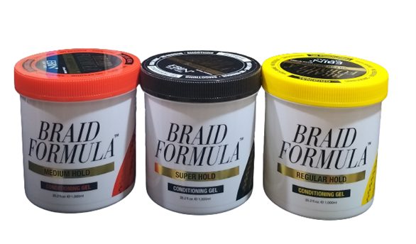 Ebin Braid Formula Hair Gel 1000ml