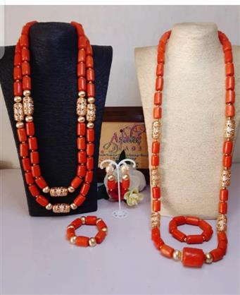 Amazing traditional beaded necklaces