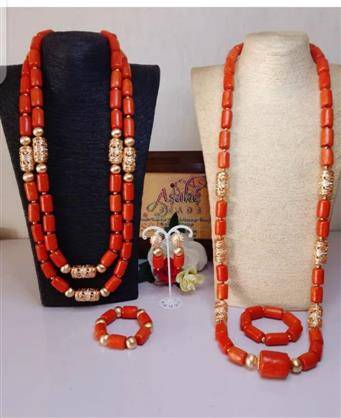 Amazing traditional beaded necklaces