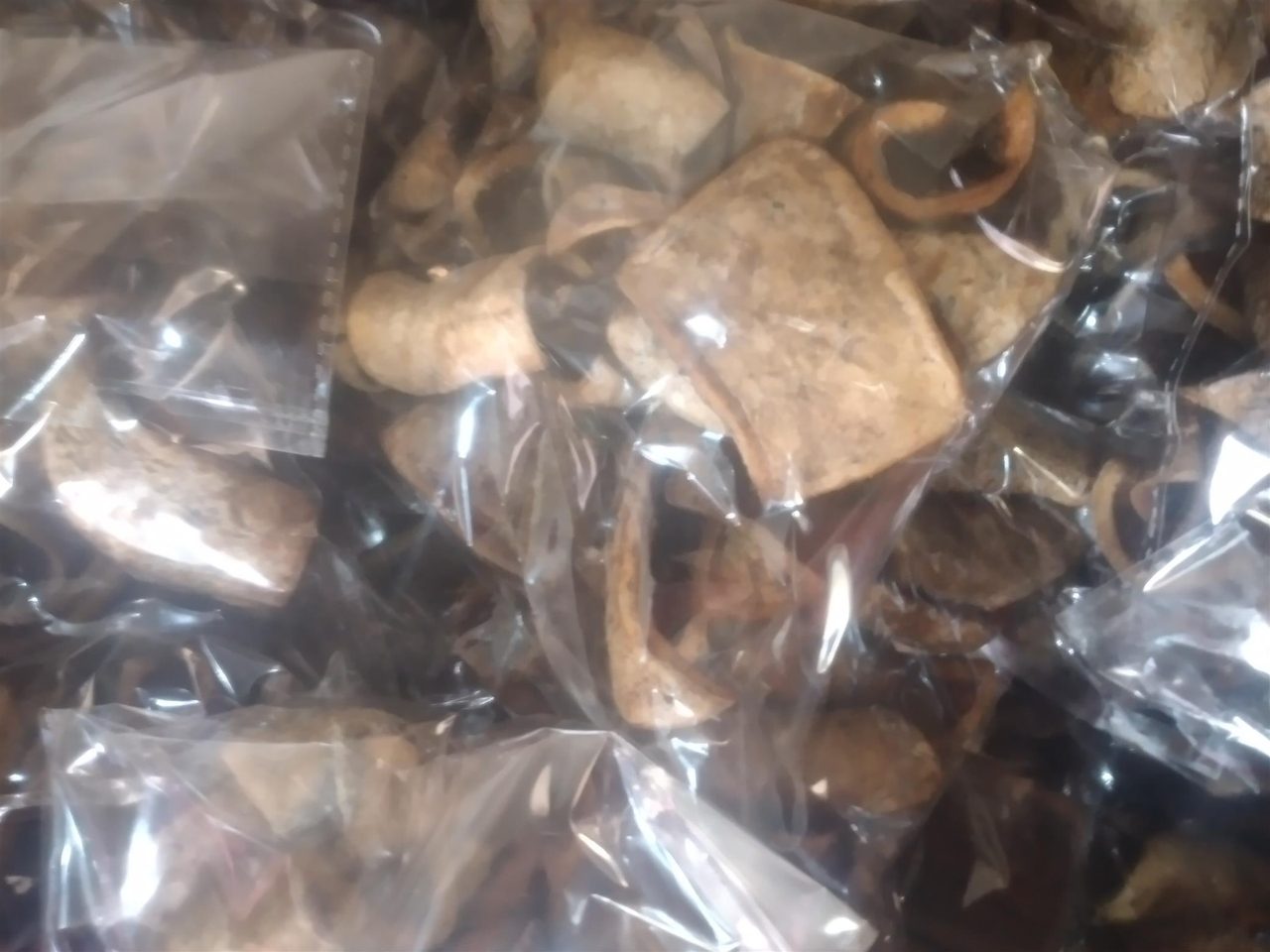 Oven dried cowskin(kpomo) and oven dried