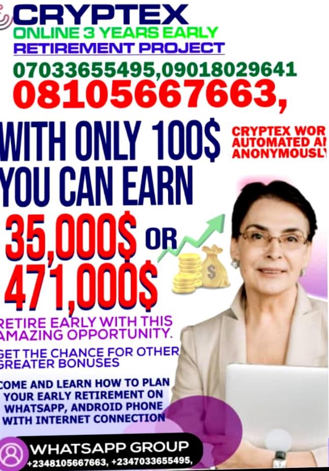 Cryptex, a 3 YEARS early retirement $35k