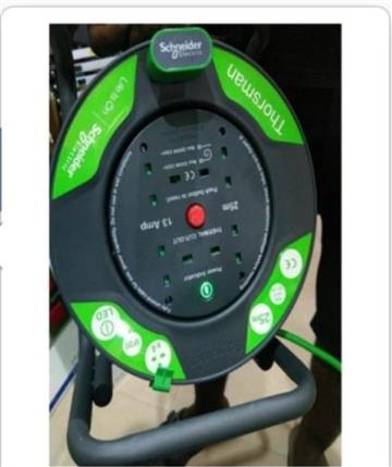 Schneider Extension Cords, RCD Sockets