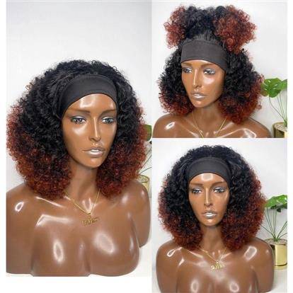Hair blend wig