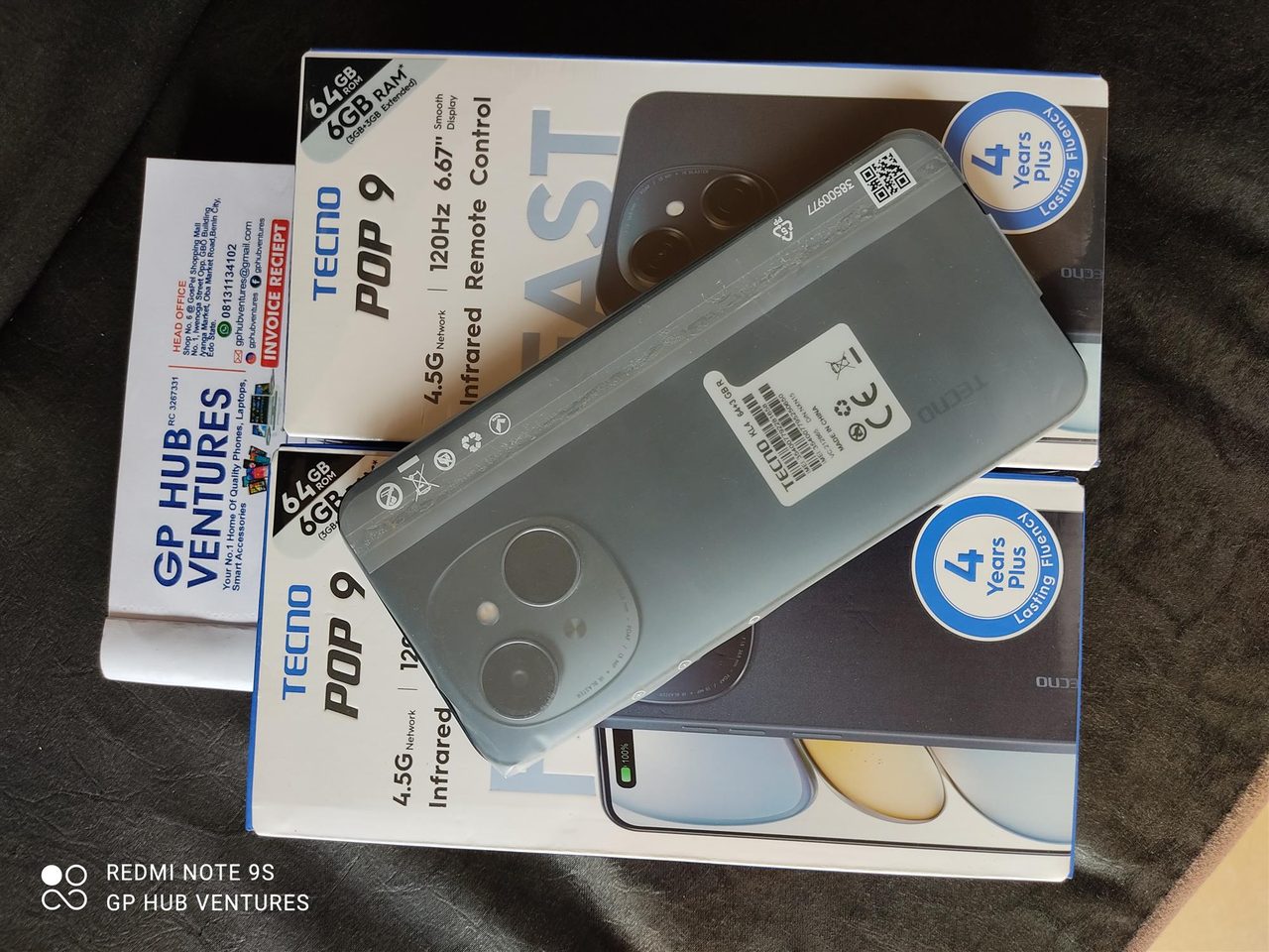 Tecno Pop 9 Open Box Stock
