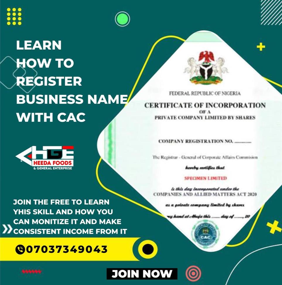 CAC REGISTRATION
