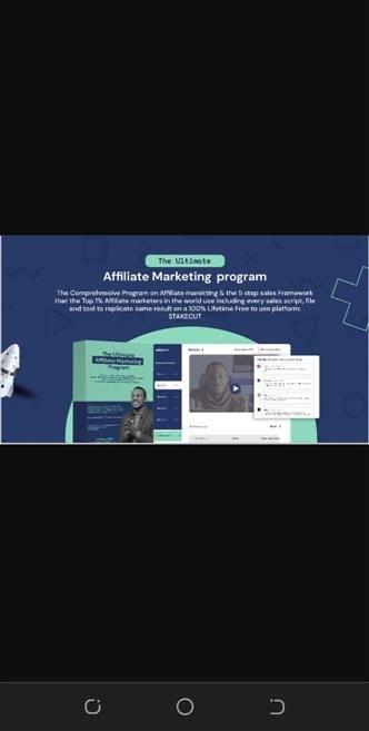Ultimate Affiliate marketing program