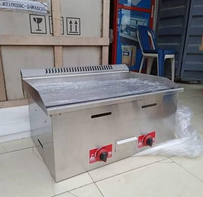 Gas griddle machine