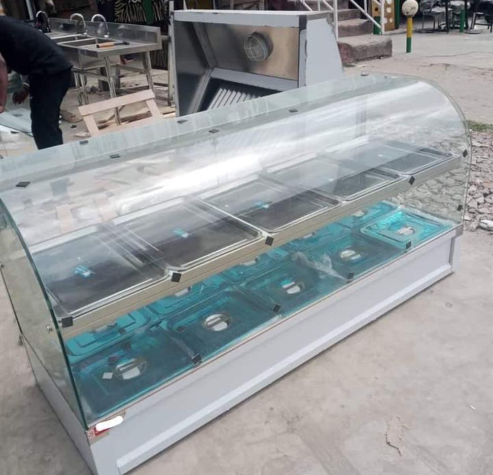 5 Plates Food Warmer Display machine