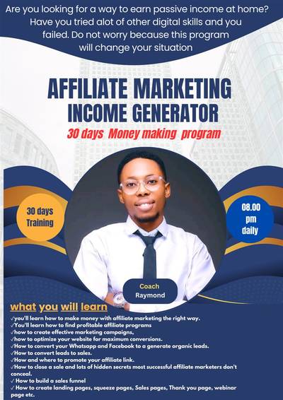 AFFILIATE MARKETING INCOME GENERATOR