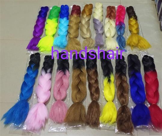 Handshair braiding attachments
