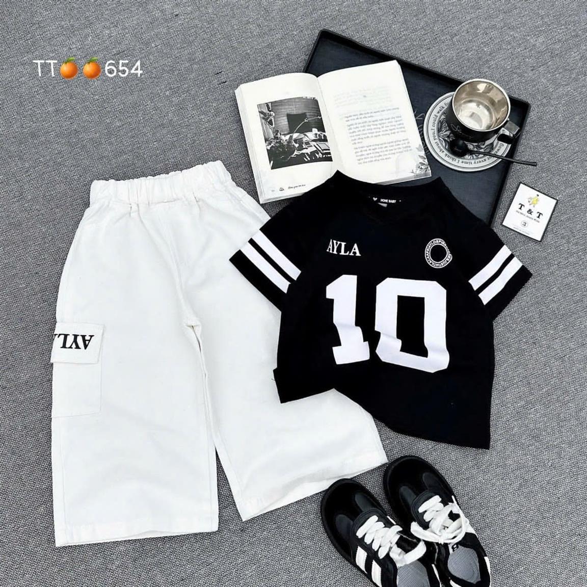 Luxury girls and boys 2pcs set
