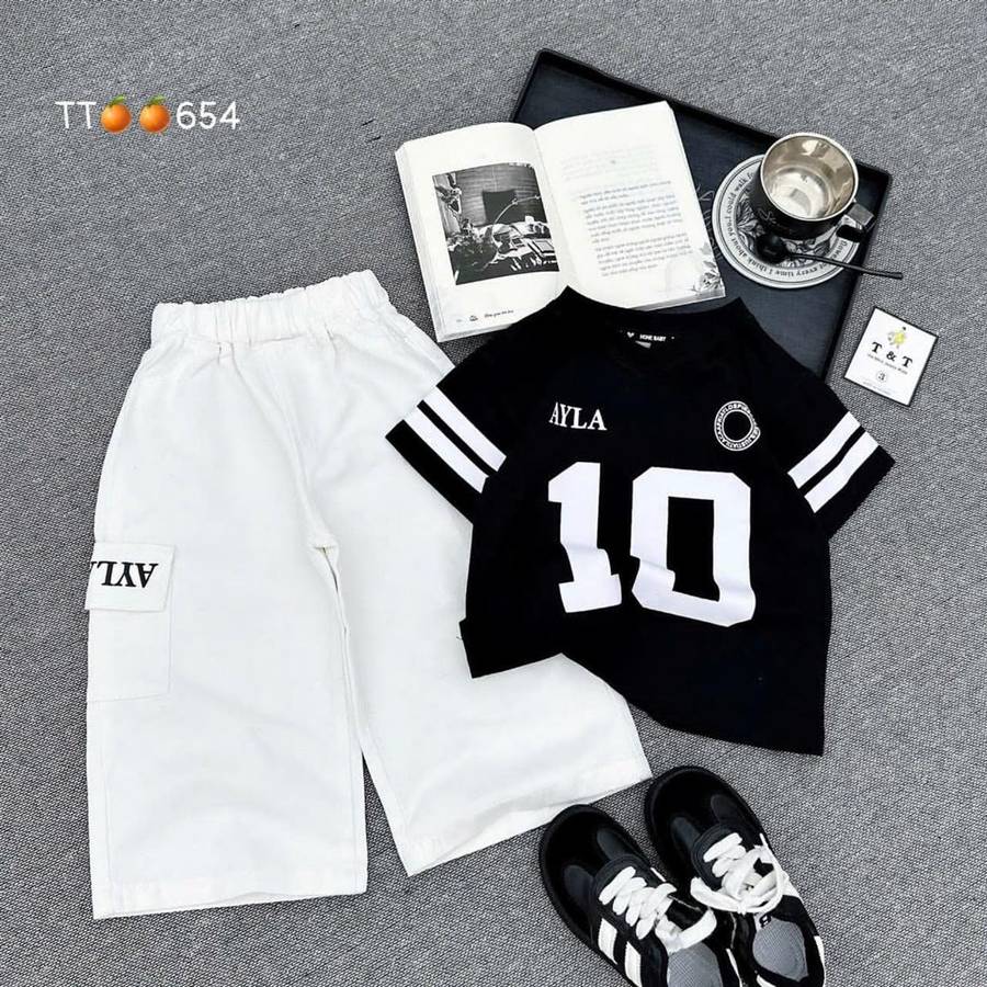 Luxury girls and boys 2pcs set
