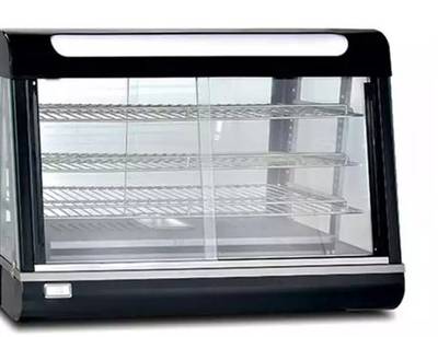 Snacks show glass