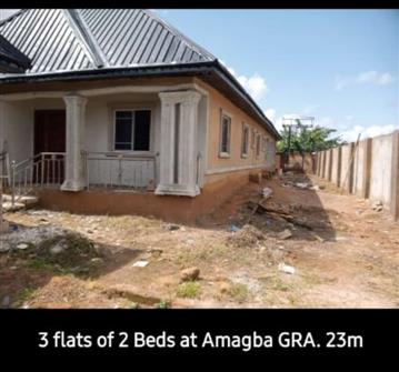 TWO FLATS OF TWO BEDROOM AT AMAGBA GRA B