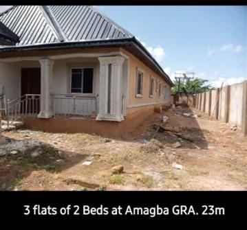 TWO FLATS OF TWO BEDROOM AT AMAGBA GRA B