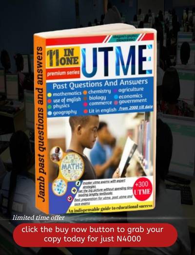 JAMB Past Questions & Answers 2010-2023