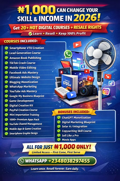 20 + digital courses