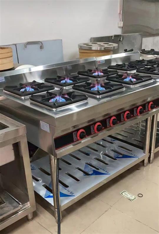 6 Burners Gas Cooker Without Oven