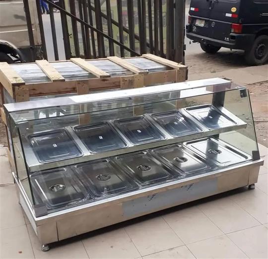 5 Plates Food Warmer Display machine