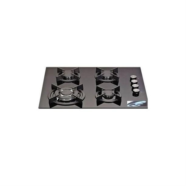 Gs 60x50cm Built-in 4 Burner Gas On Glas