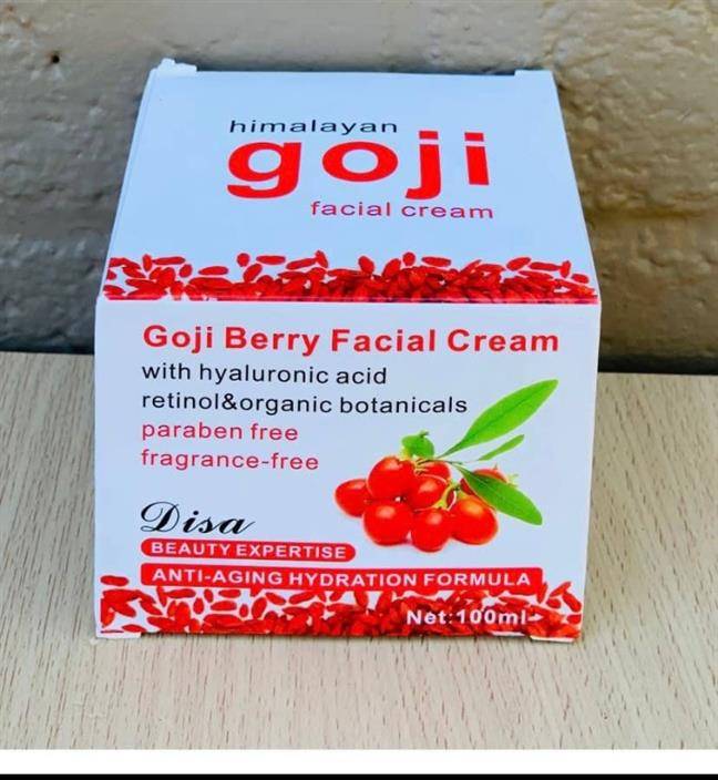 Goji berry facial cream