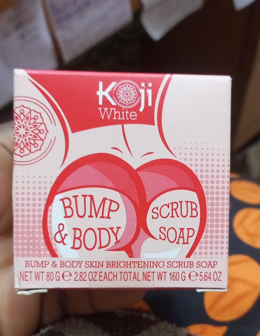 Kojie White Bump And Body Scrub Soap