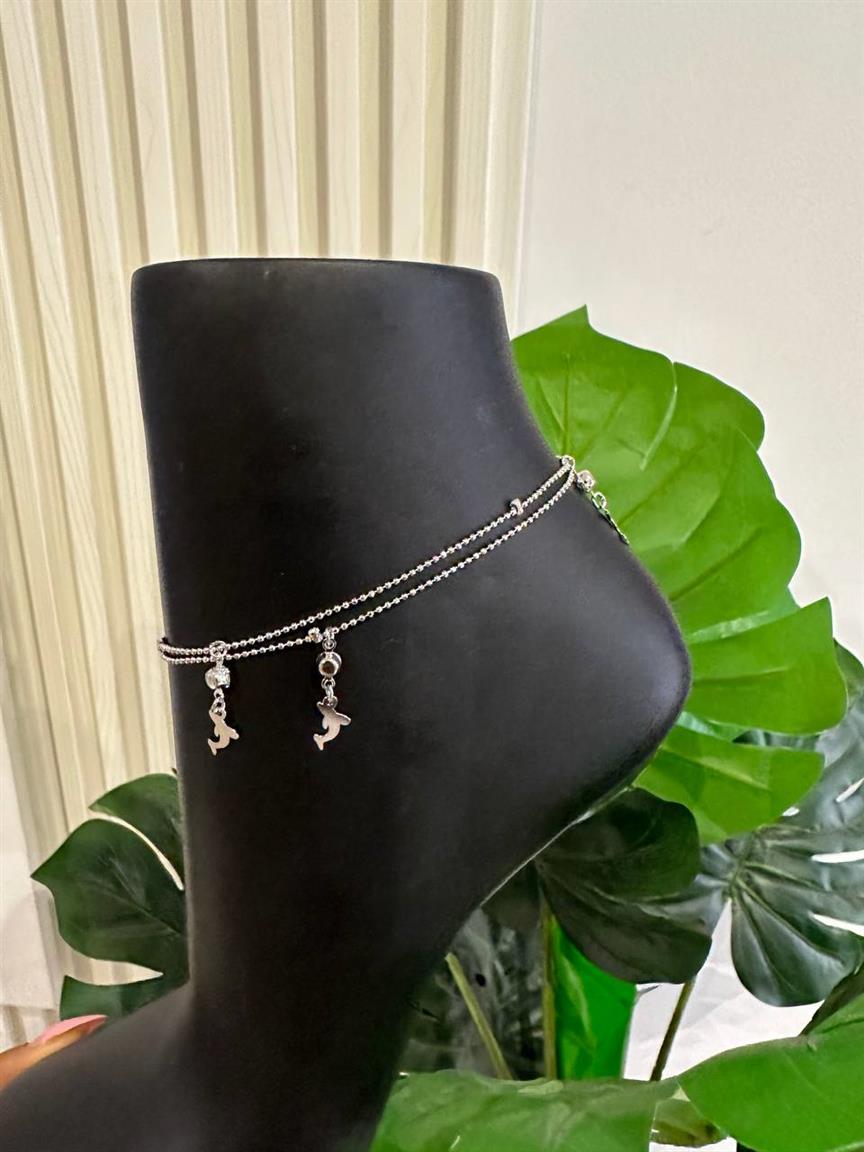 Steel anklets 2 step