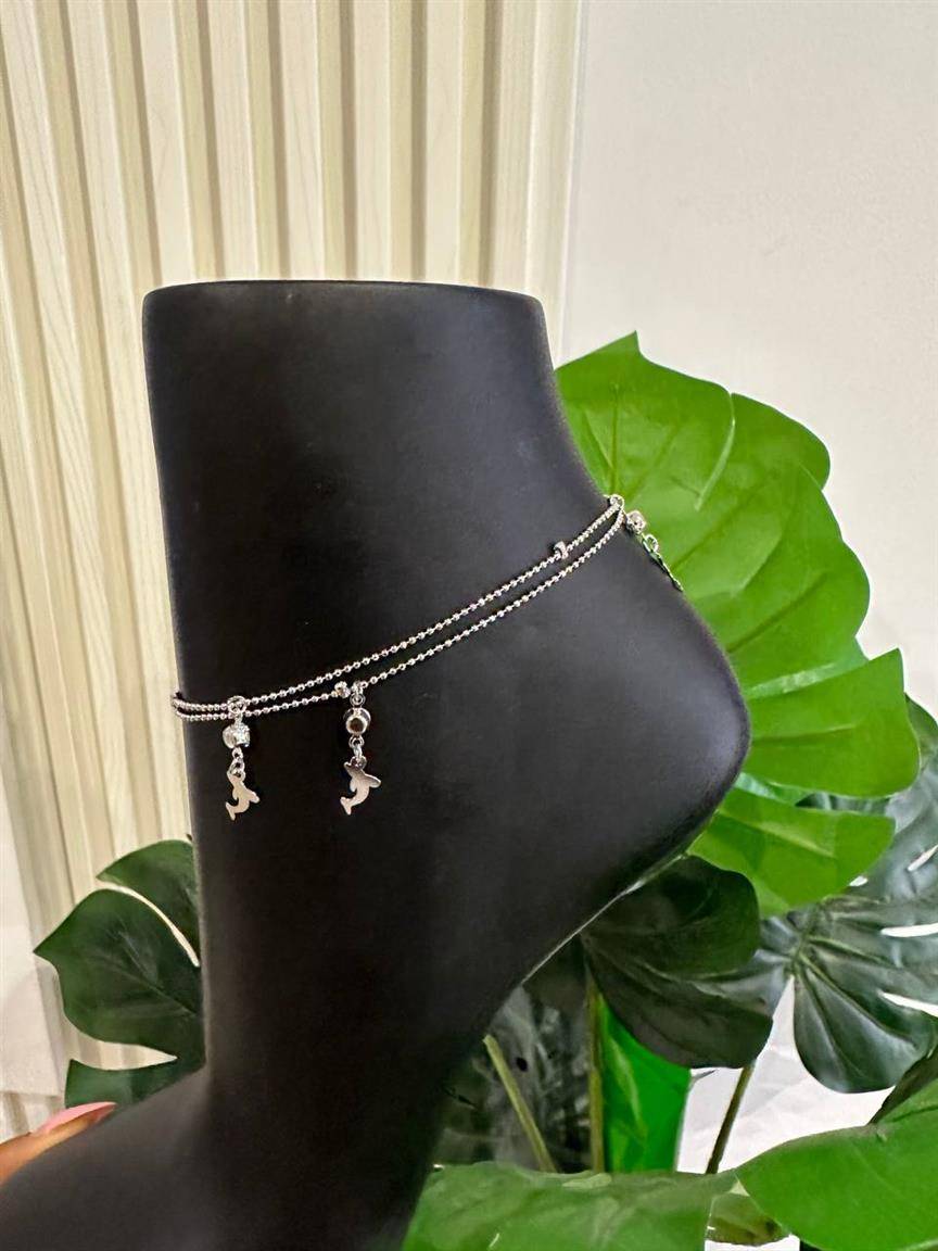 Steel anklets 2 step